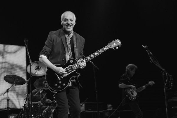 Peter Frampton Big Smile B&W by Nicholas